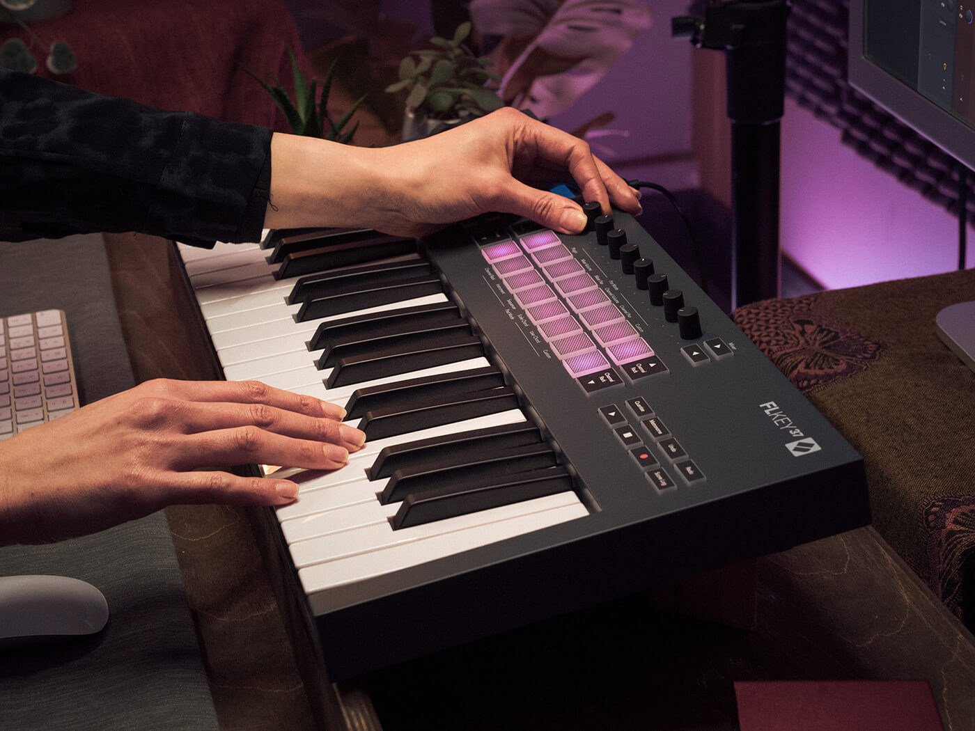 All the software you need for Music Production Novation FLkey 37 MIDI Keyboard Controller — Seamless FL Studio Integration with Chord Mode and Scale Mode