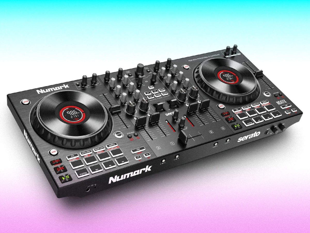 Numark's NS4FX is a four-channel controller ideal for club and