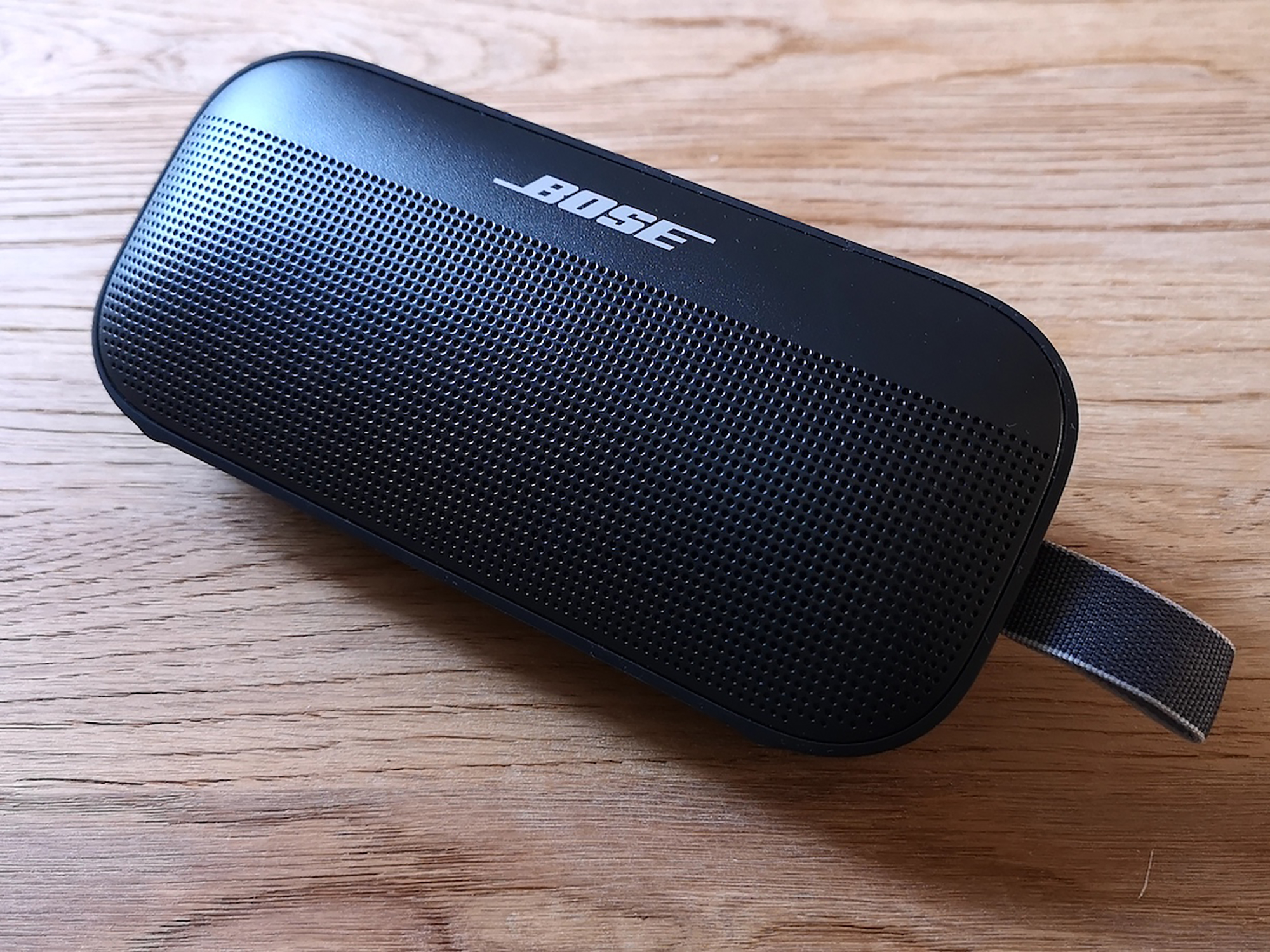 Bose Soundlink Flex Versatile Bluetooth travel speaker punch but works best at home