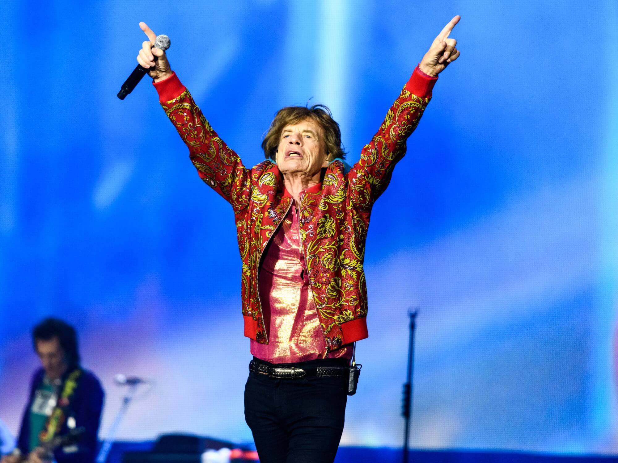 Mick Jagger of The Rolling Stones