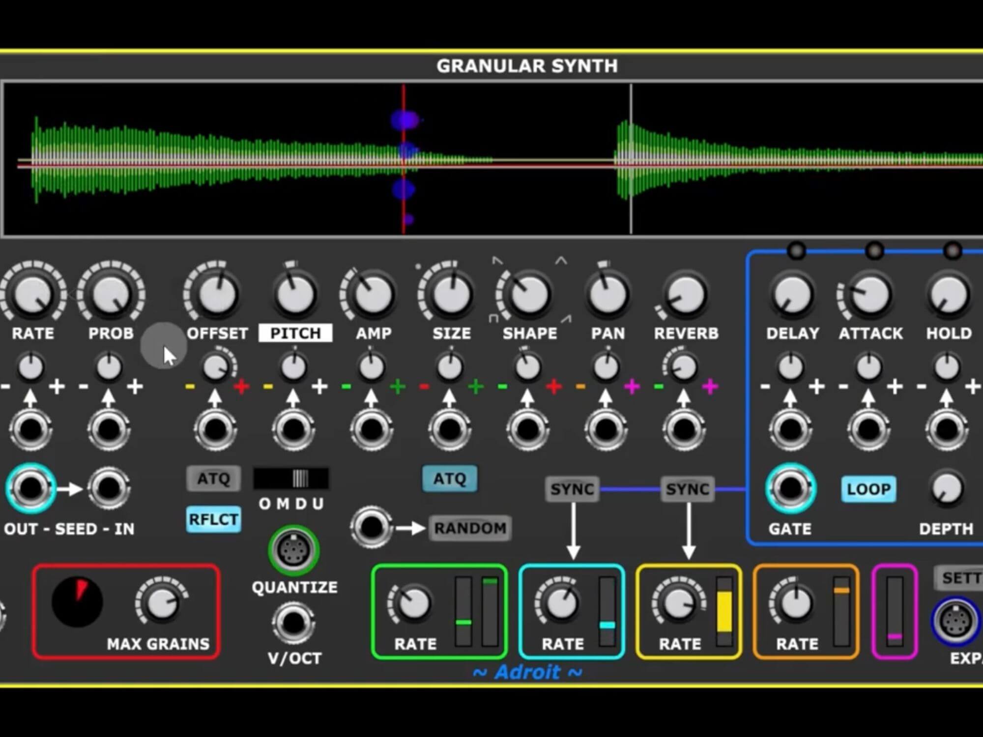Adroit Synthesis Granular Synth