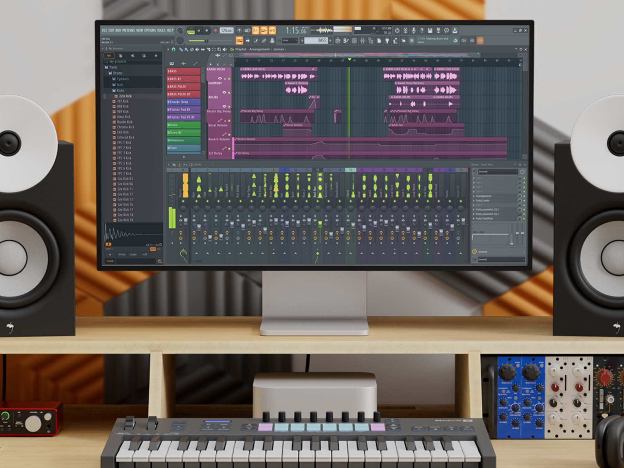 FL Studio es un secuenciador de software