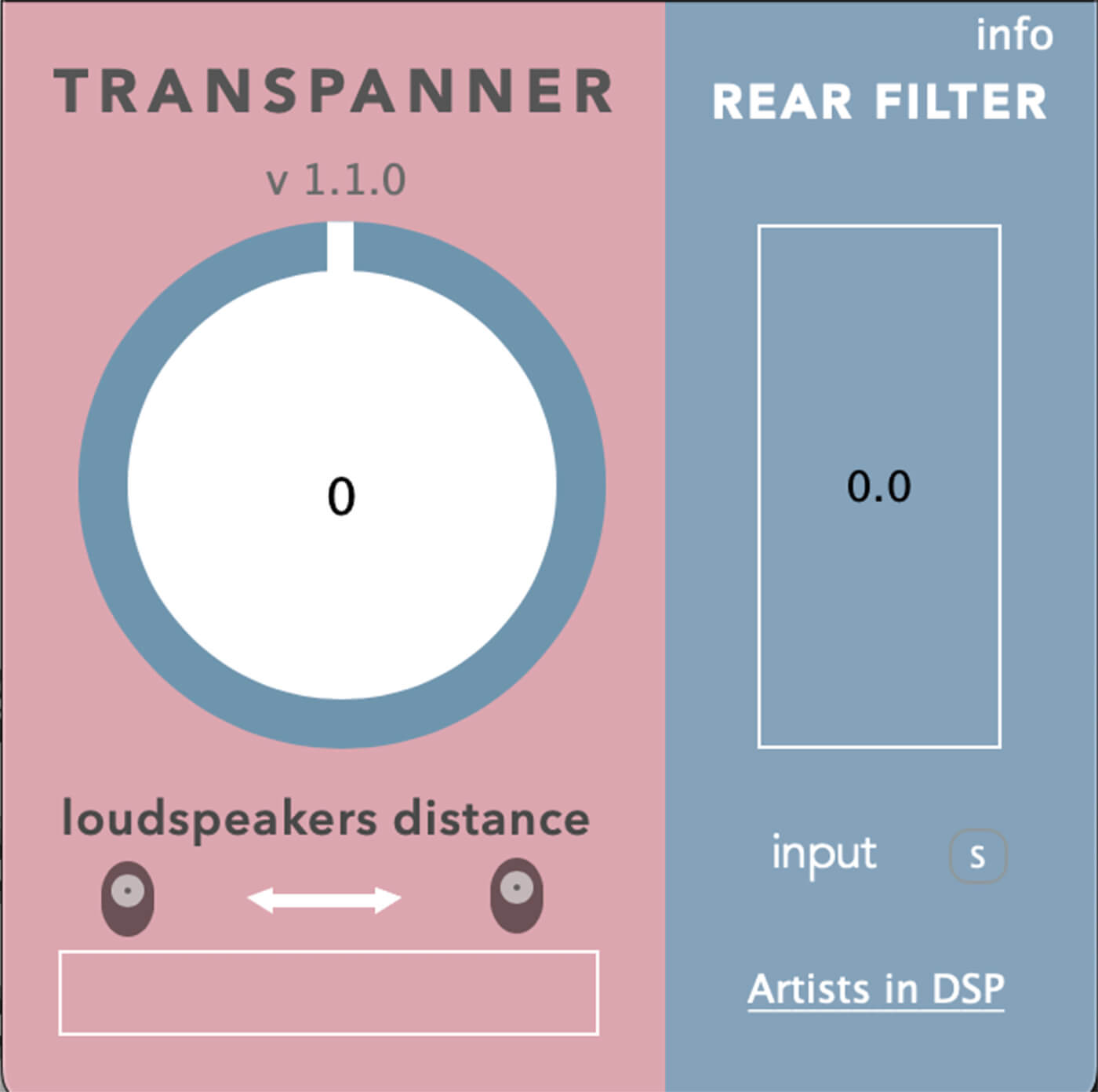 Artists in DSP – Transpanner