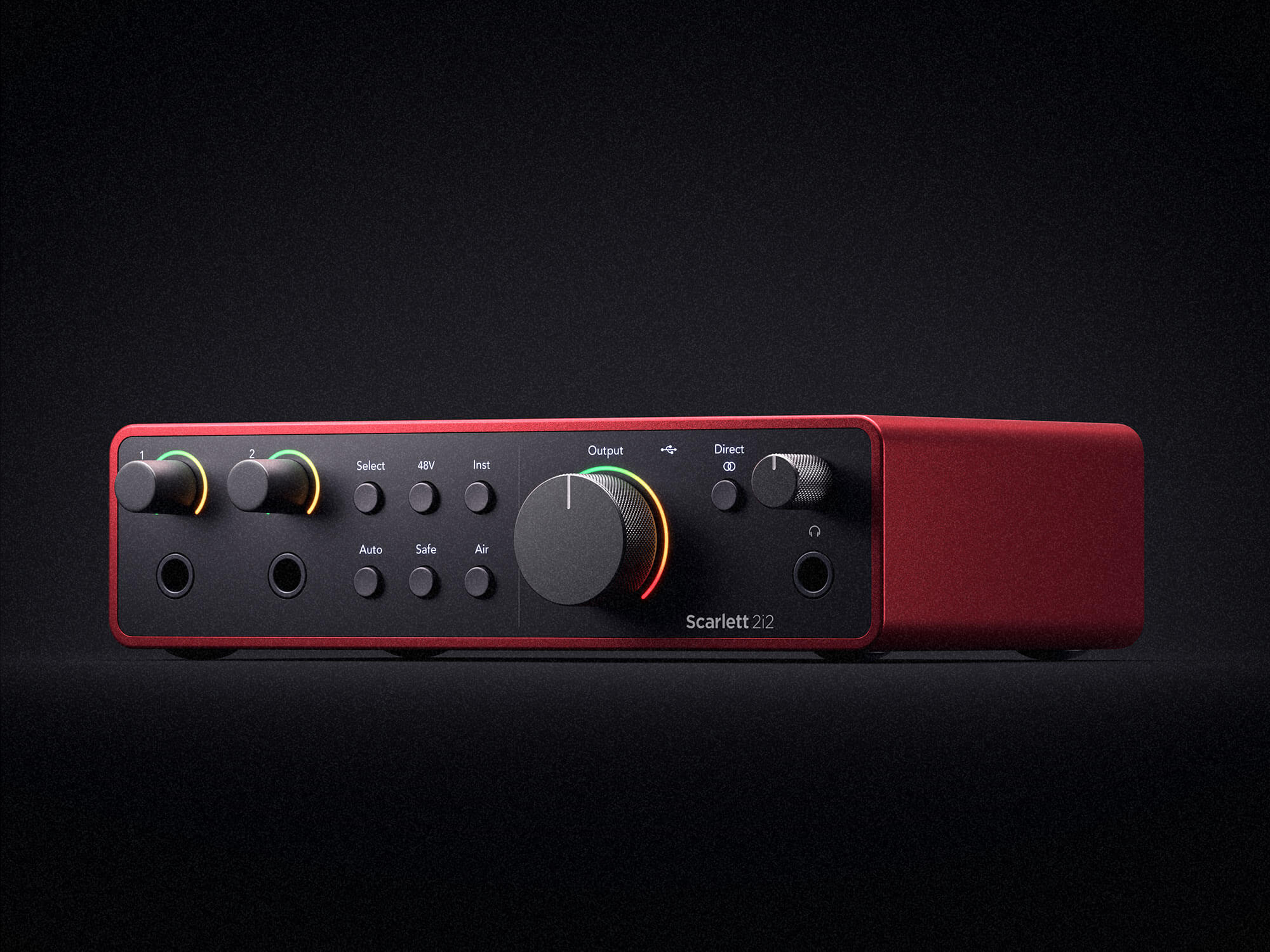 Focusrite Scarlett 2i2 4th Gen is ideal for recording artists with