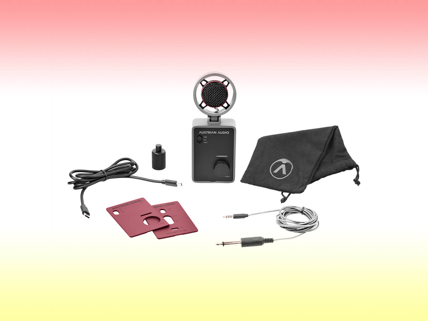 Austrian Audio MiCreator and accessories