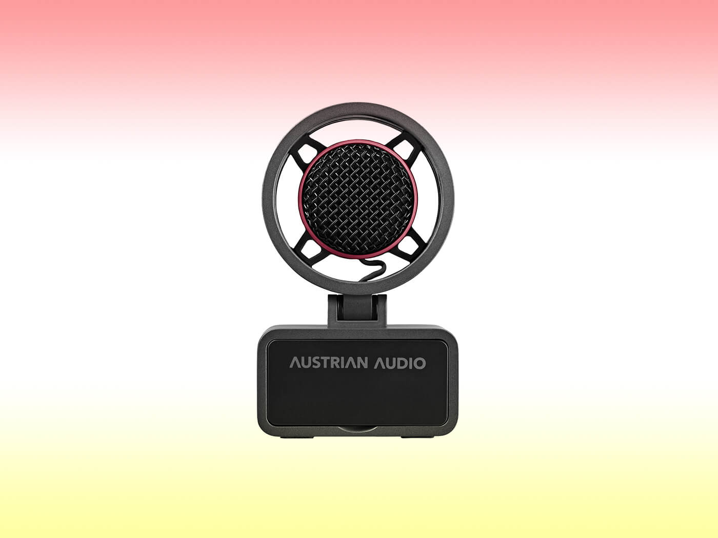 Austrian Audio black plate (front)