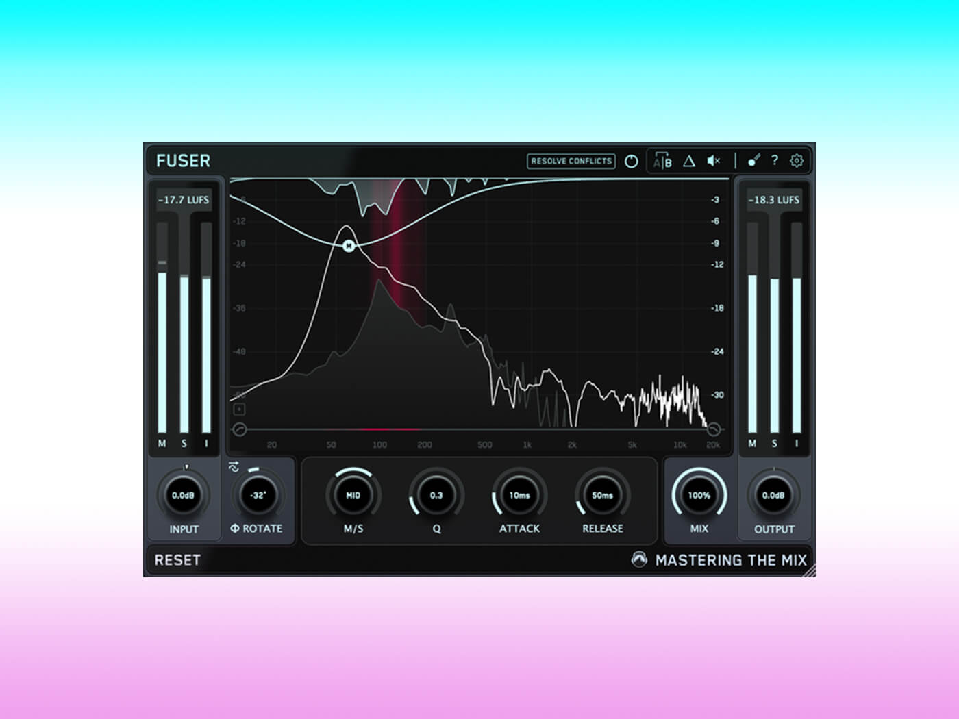 Mastering The Mix Fuser main GUI