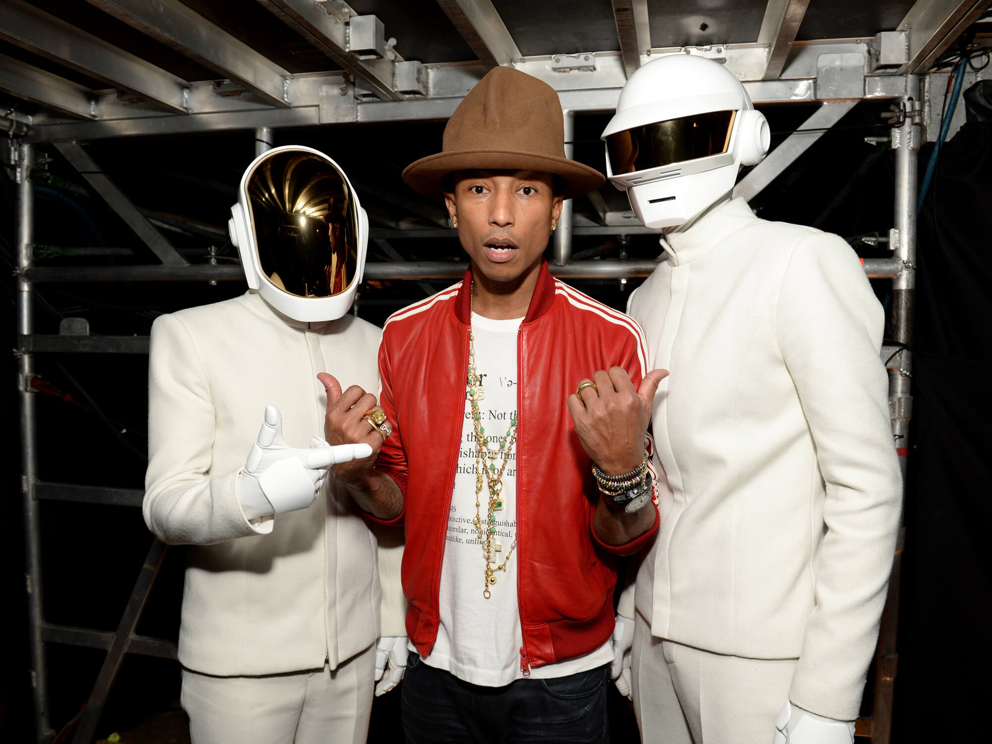 Pharrell and Daft Punk