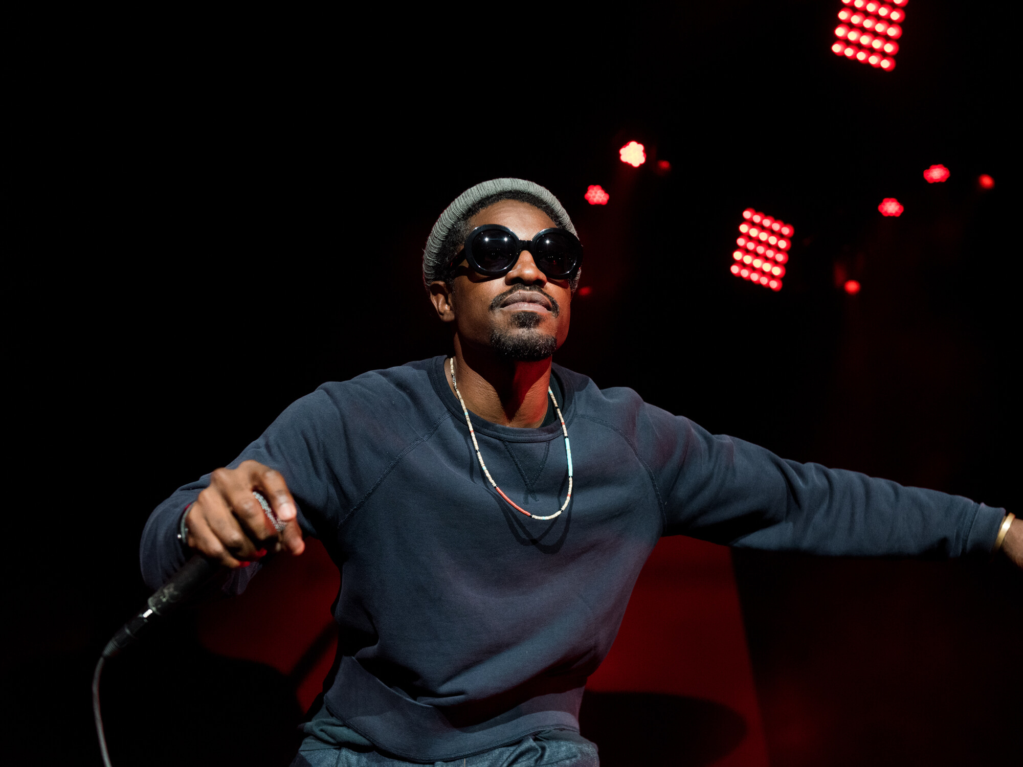 Andre 3000 performs