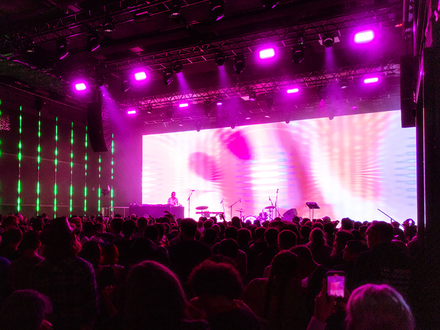 felicita performing during PC Music’s POP Crypt at London’s HERE