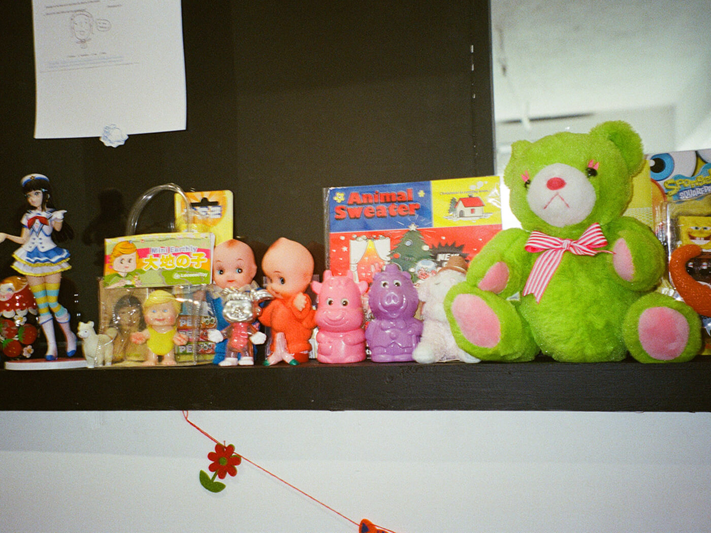 Toys and trinkets in Merry Lamb Lamb’s studio