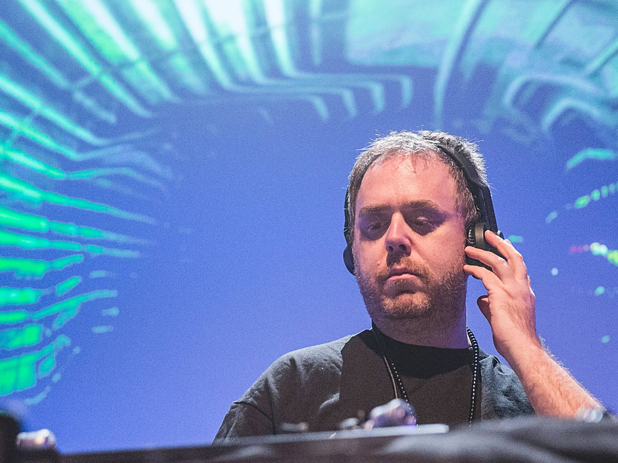 Cut Chemist performing in 2014, photo by Rick Kern/WireImage via Getty Images
