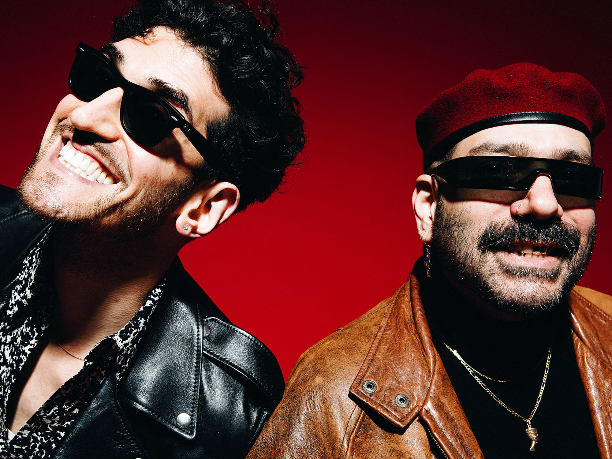 Dave 1 and P-Thugg of Chromeo, photo by Fiona Garden