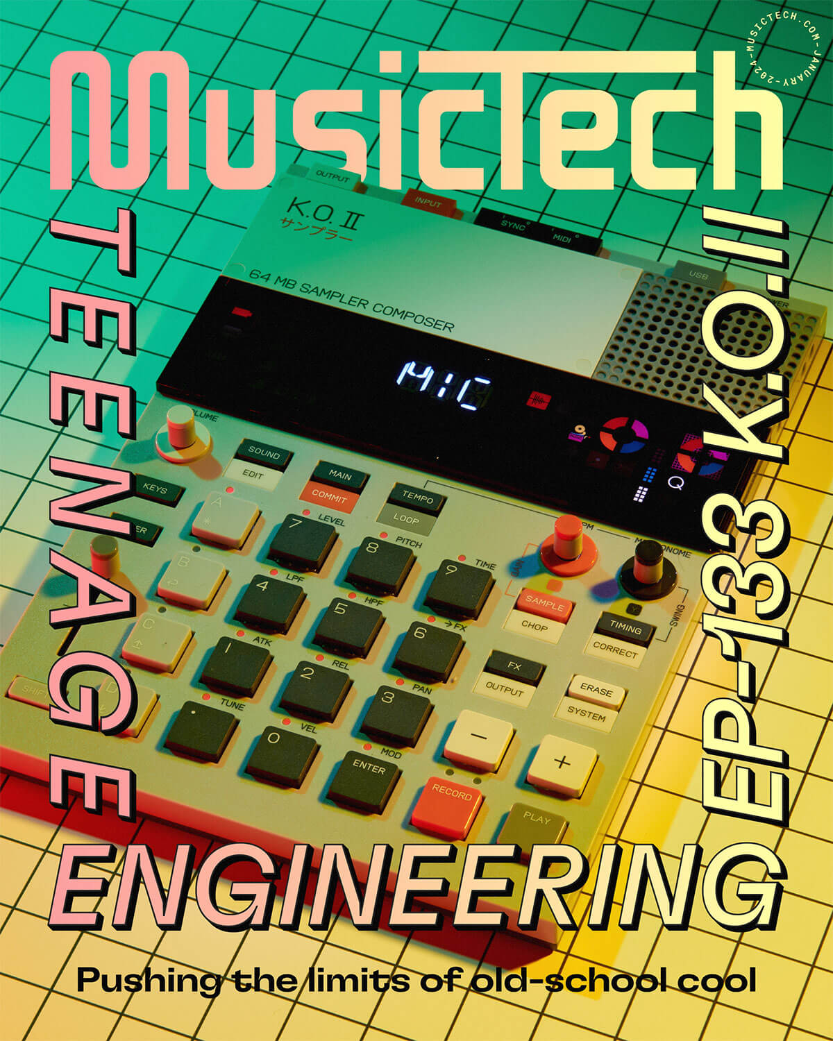 Teenage Engineering EP-133 K.O.II. Image: Simon Vinall for MusicTech