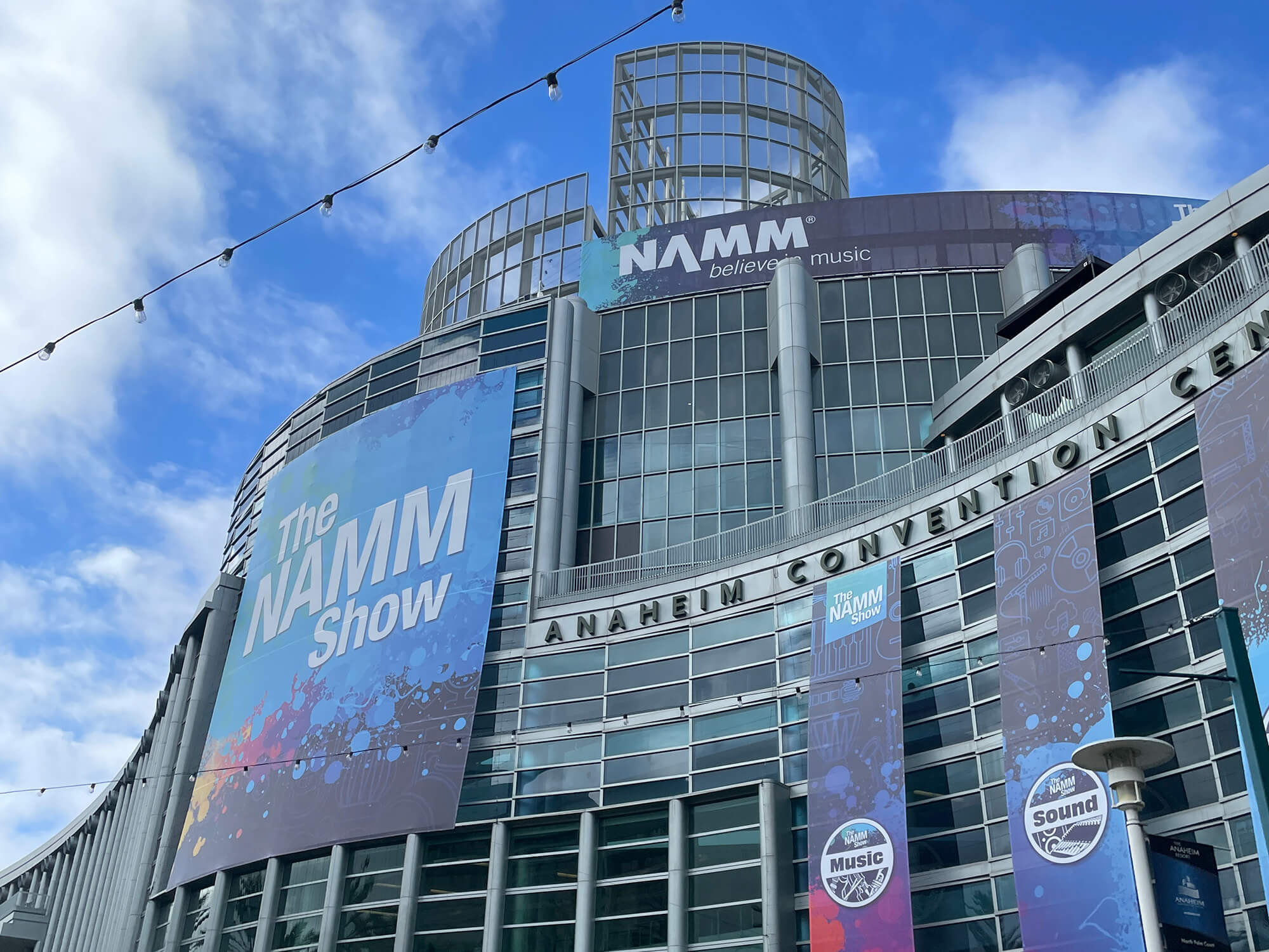 The NAMM Show 2024 at Anaheim Convention Centre, photo by Sam Willings