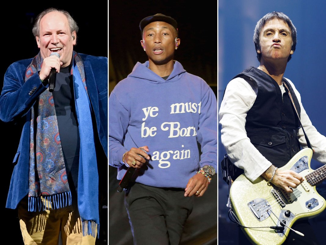 “You can’t hide behind the screen forever!”: How Pharrell Williams and Johnny Marr inspired film legend Hans Zimmer to go on tour #Pharrell