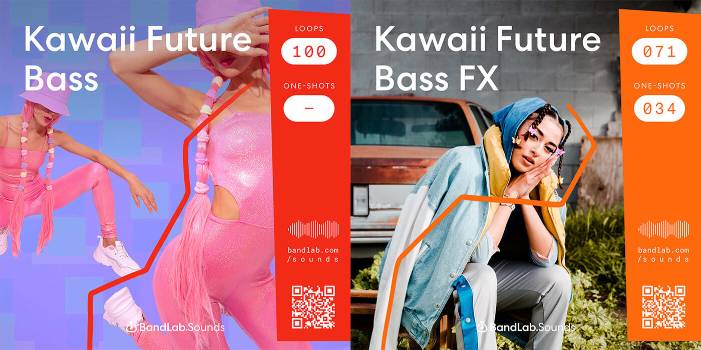 BandLab Sounds Kawaii Future Bass & Kawaii Future Bass FX sample packs