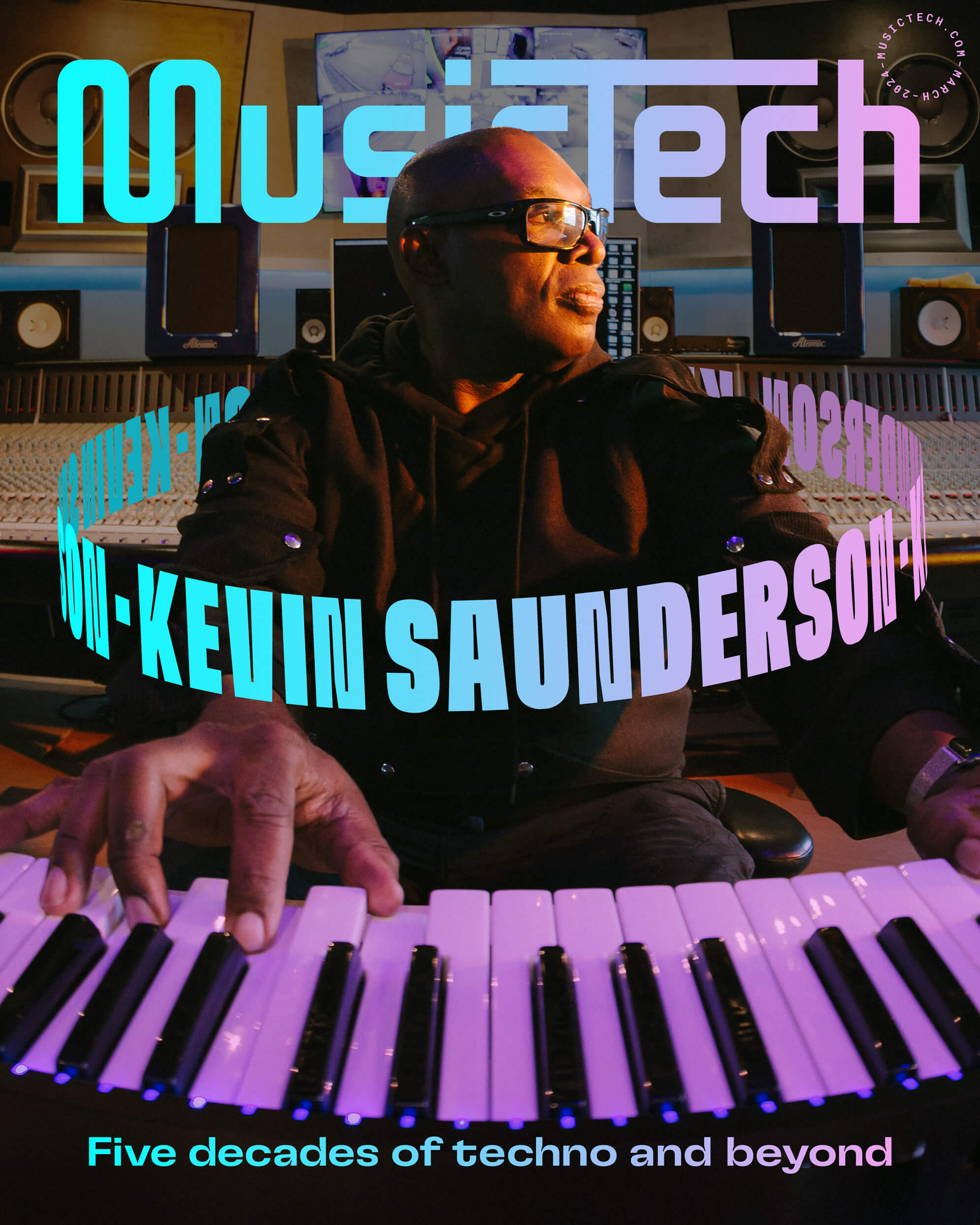 Kevin Saunderson, MusicTech cover