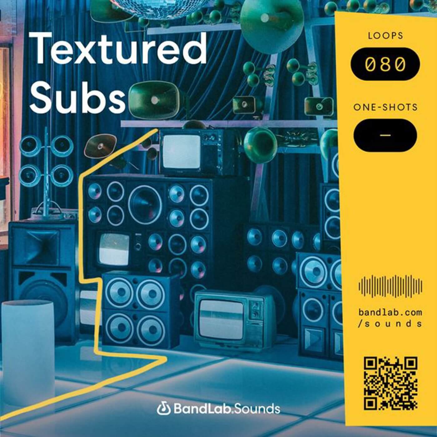 BandLab Sounds Textured Subs sample pack artwork