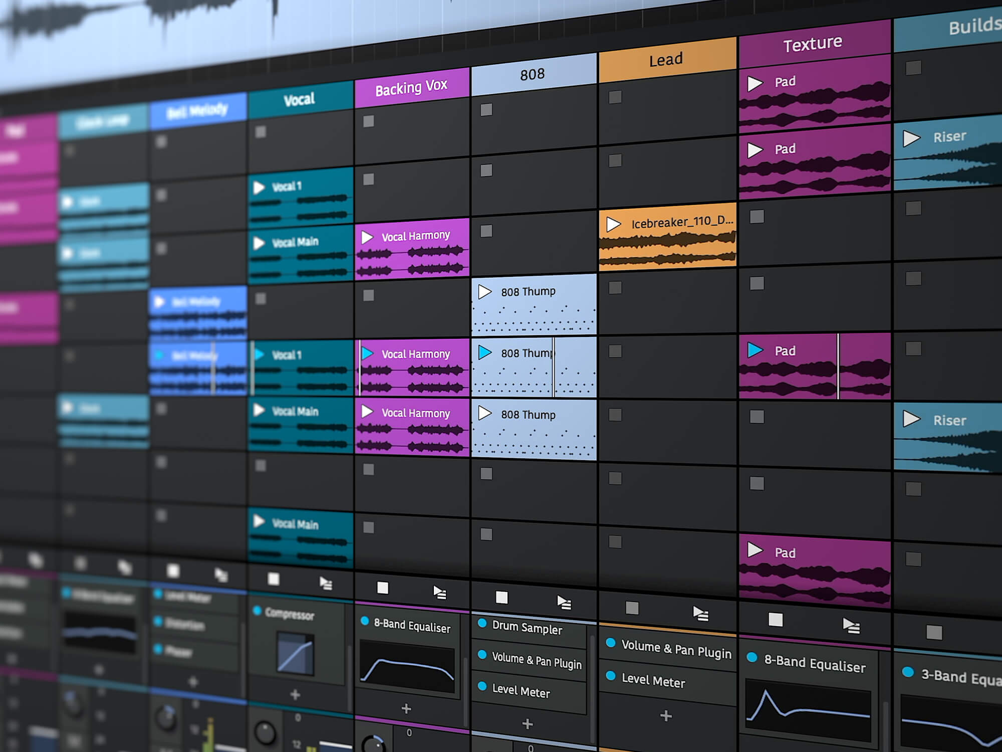 Tracktion's Waveform Pro 13 update introduces a brand new Clip 